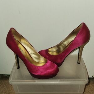 Elegant Pink High Heels